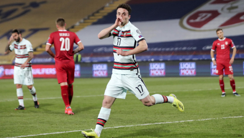 Srbija - Portugalija 0:1 Diogo Žota