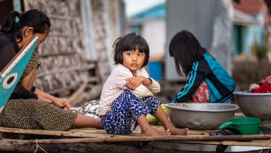 Kambodža, plutajuća sela