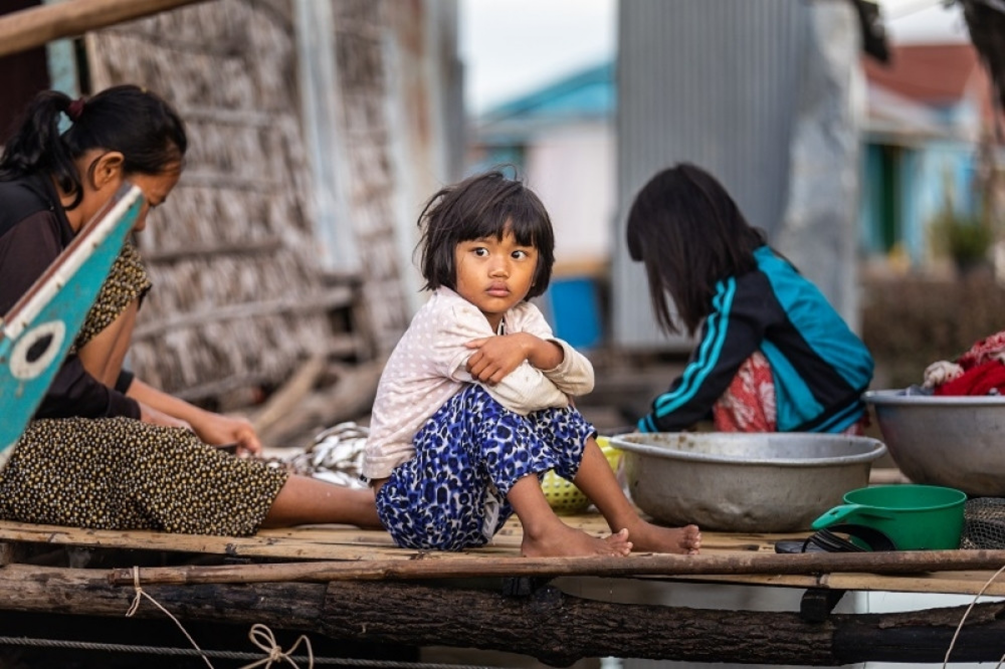 Kambodža, plutajuća sela