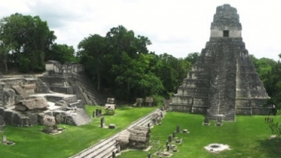 Mayan city of Tikal, majem drevna civilizacija