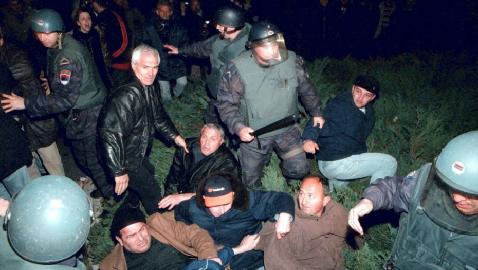hapšenje Slobodana Miloševića