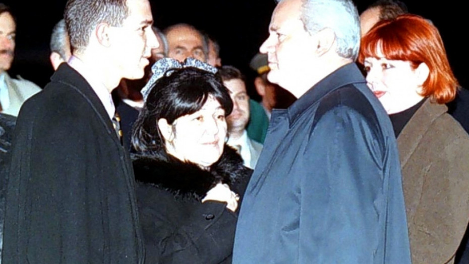 Marko Milošević i Slobodan Milošević