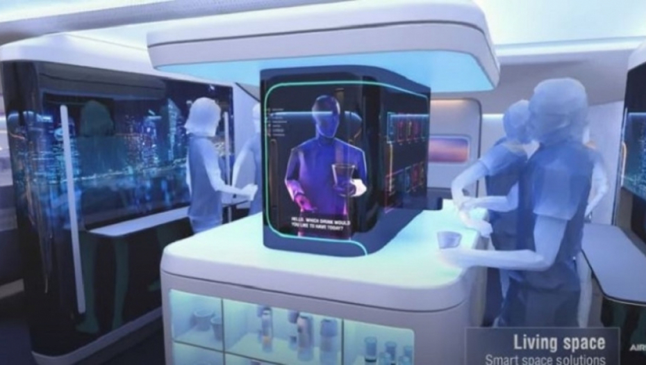 avion budućnosti, kabina, matrix