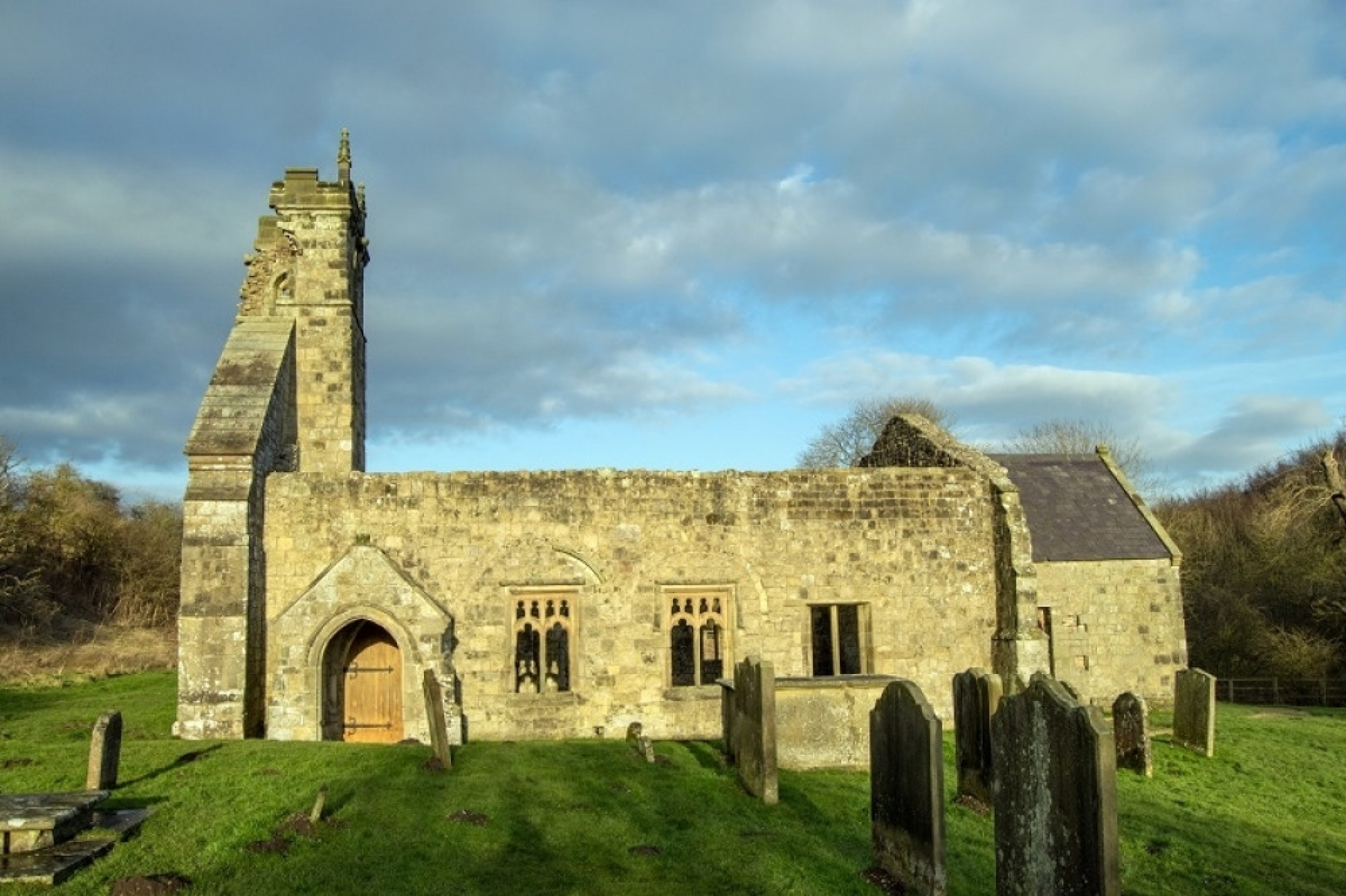 Wharram Percy,Vharram Perci, grad duhova