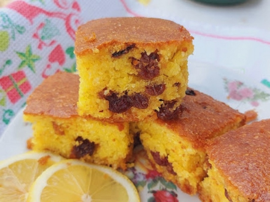 IZ BAKA JELINE KUHINJE Fenomenalni biskvit sa kokosom i suvim grožđem, desert za sve generacije!