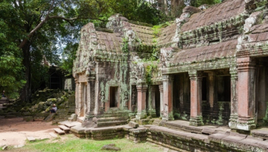 Ta Prom, Kambodža, napušteni grad, istorija