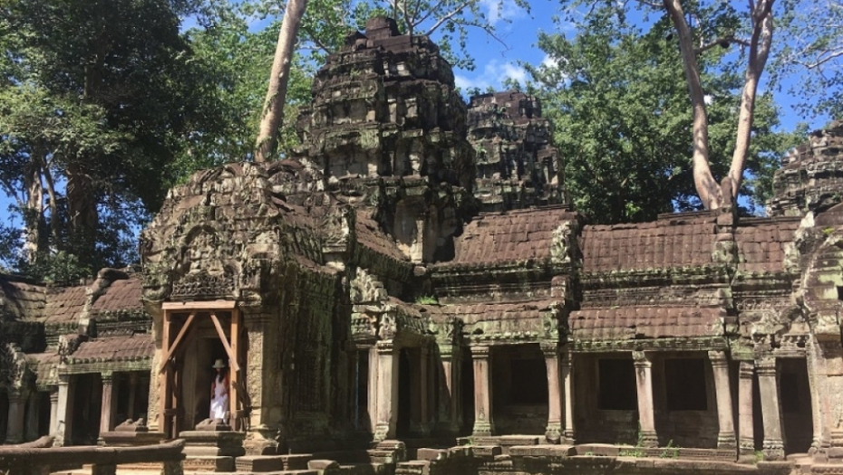 Ta Prom, Kambodža, napušteni grad, istorija