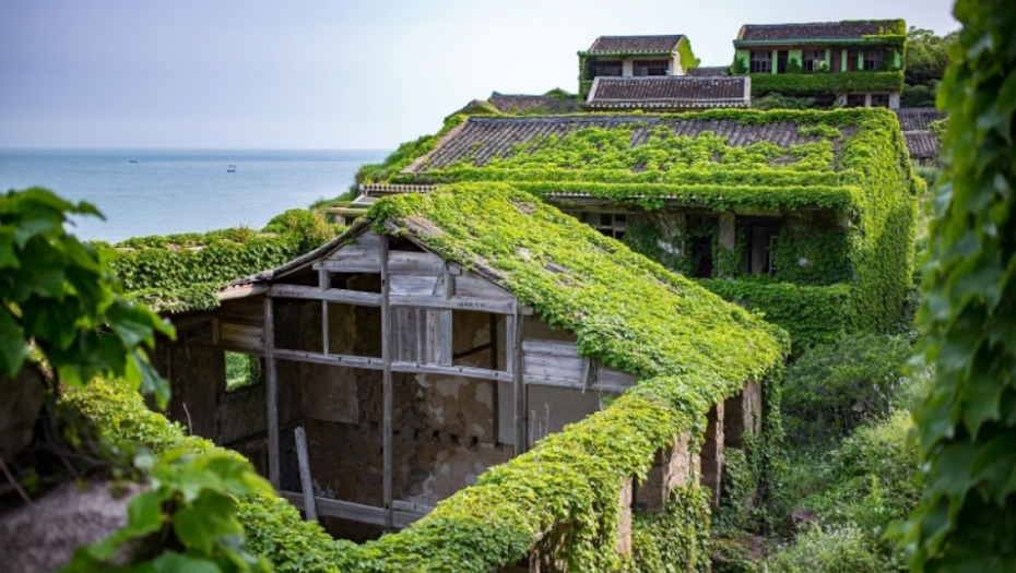 Houtovan, Kina, napušteni grad, istorija