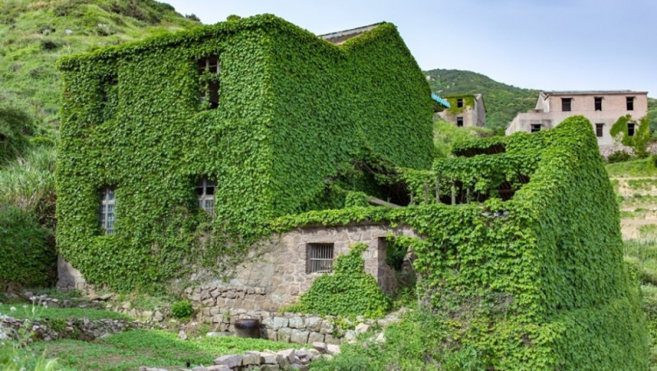 Houtovan, Kina, napušteni grad, istorija