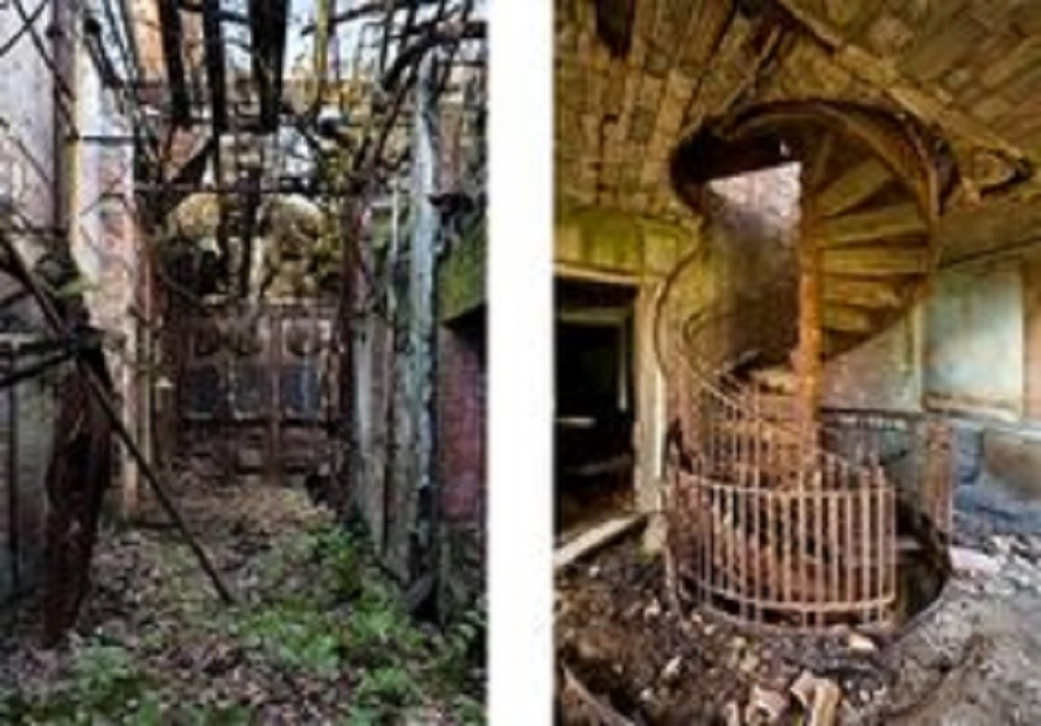 Nort Brader, SAD, napušten grad