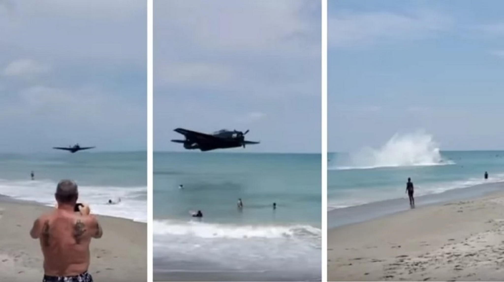 aero miting, avion, pad aviona, plaža