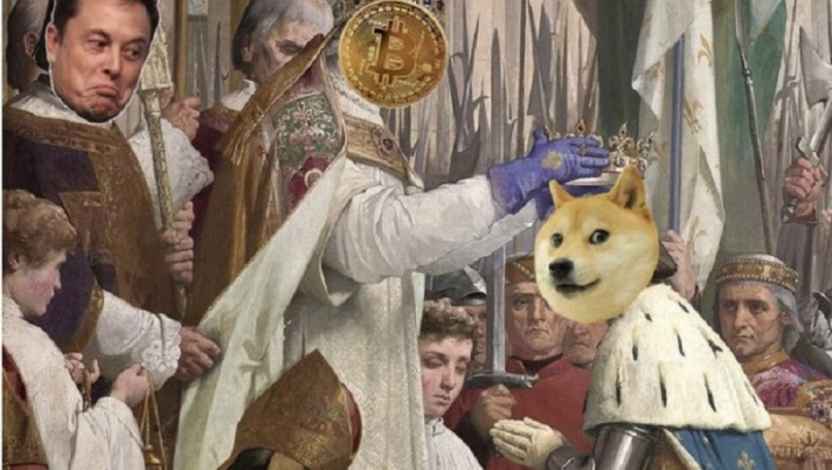 dodžkoin, bitkoin, ilon mask