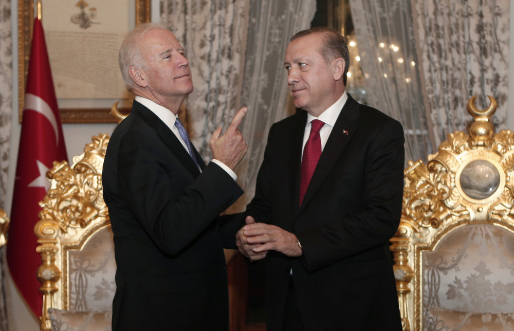 Džozef Bajden i Redžep Tajip Erdogan