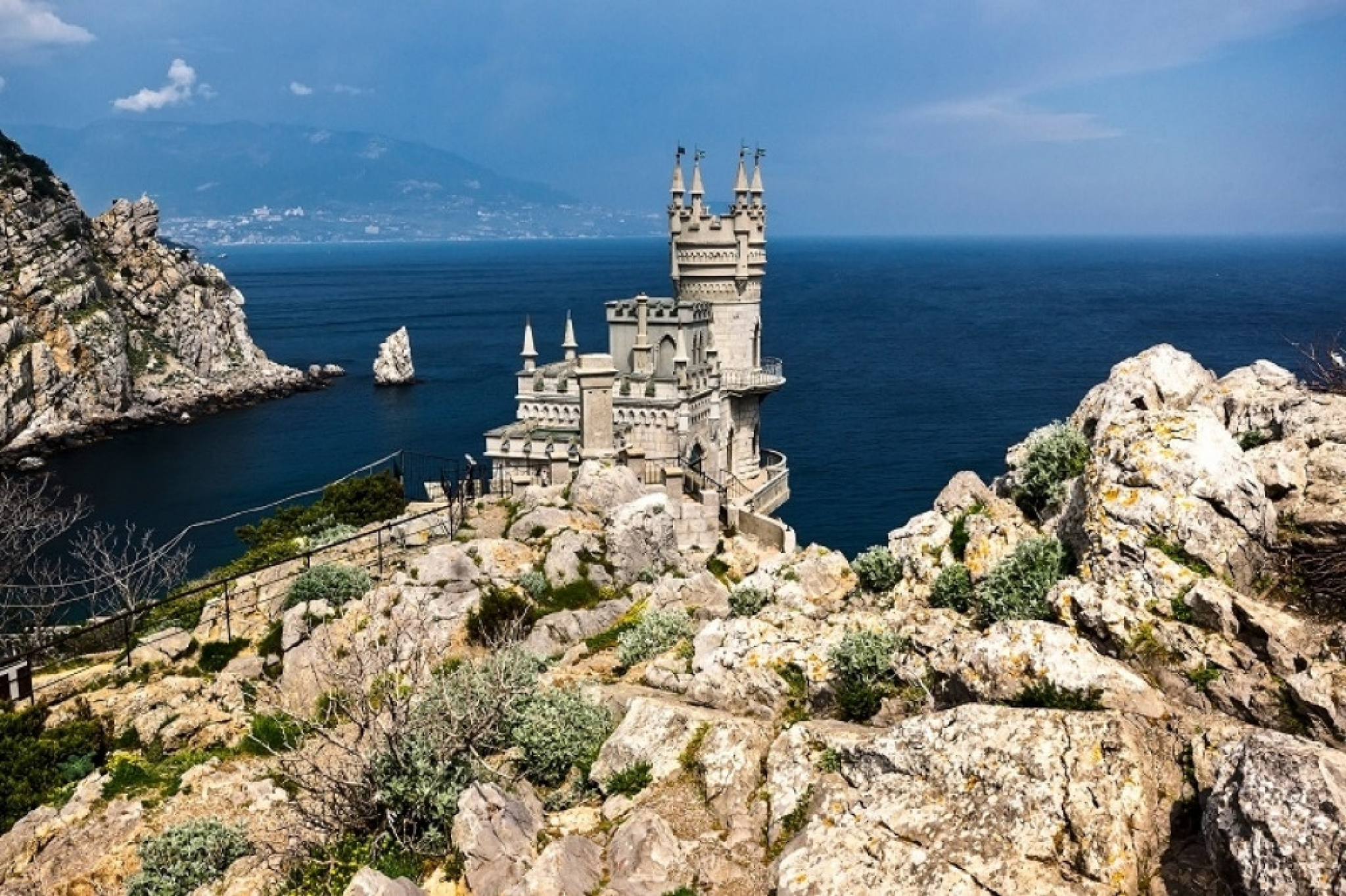 lastavičije gnezdo, krim, dvorac