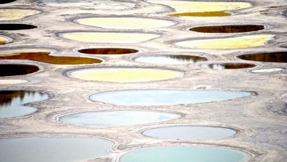 jezero, Spotted Lake, priroda