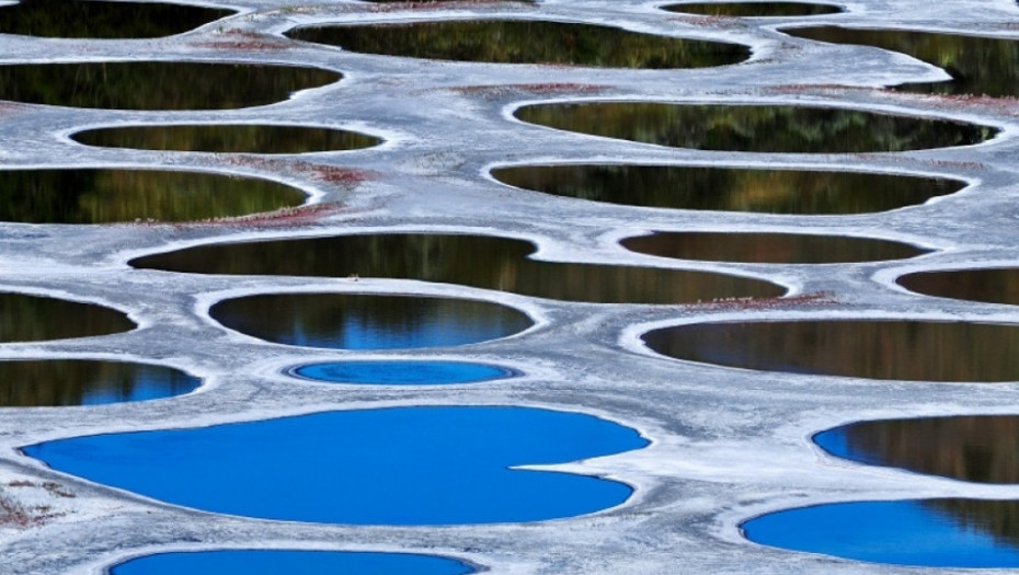 jezero, Spotted Lake, priroda