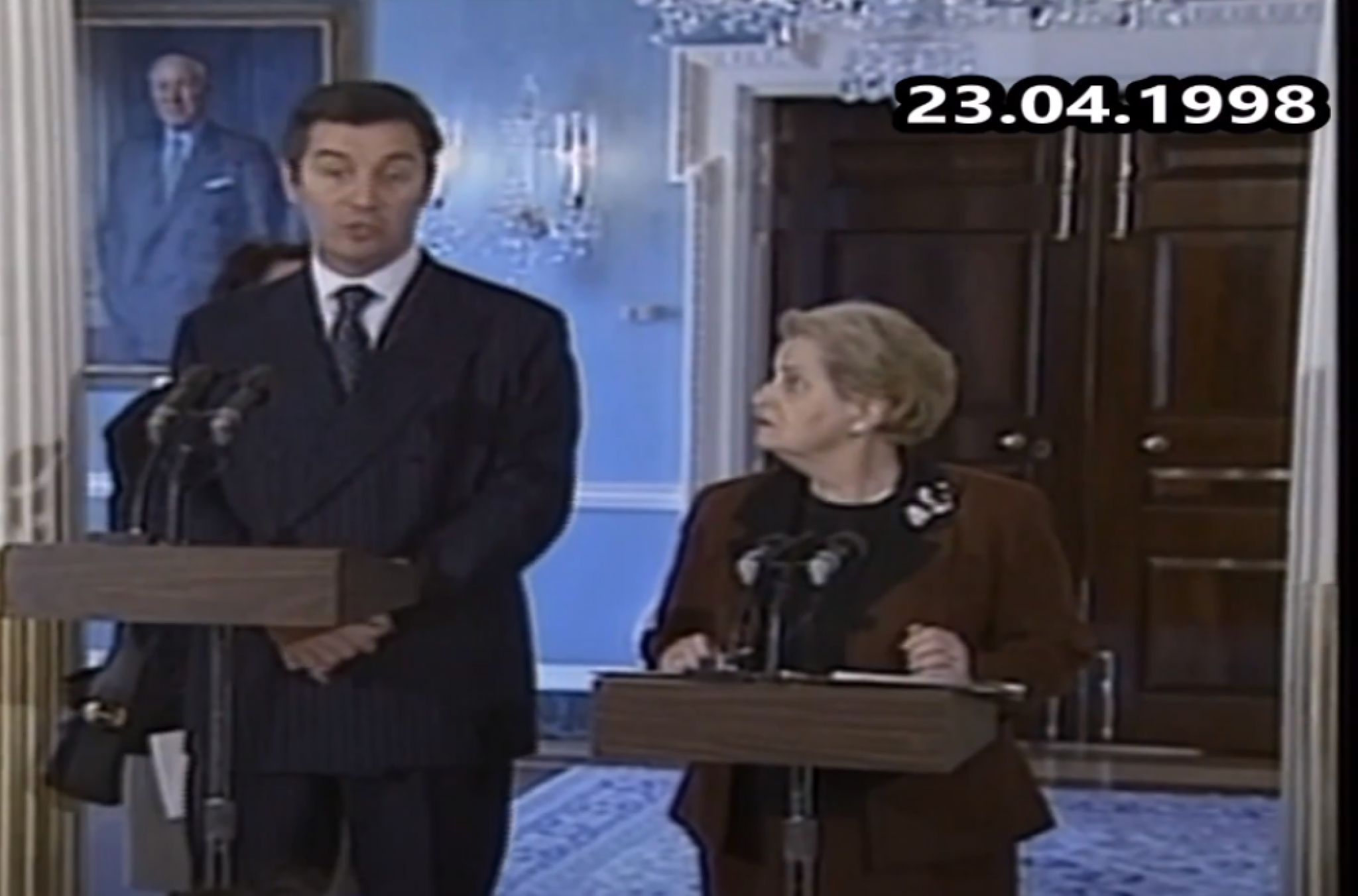 Milo Đukanović Medlin Olbrajt