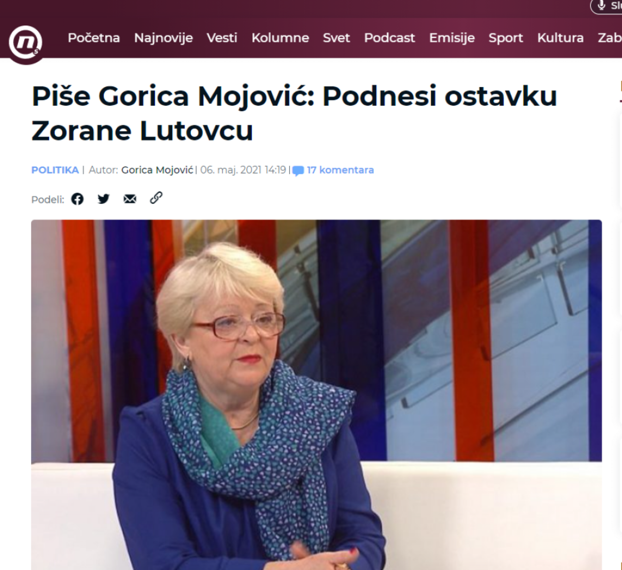 Gorica Mojović
