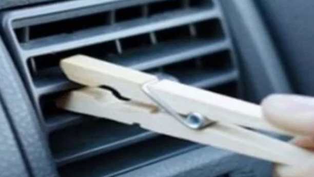 Neverovatan trik: Stavite drvenu štipaljku u otvor za ventilaciju vašeg automobila - zbog rezultata ovo ćete stalno ponavljati