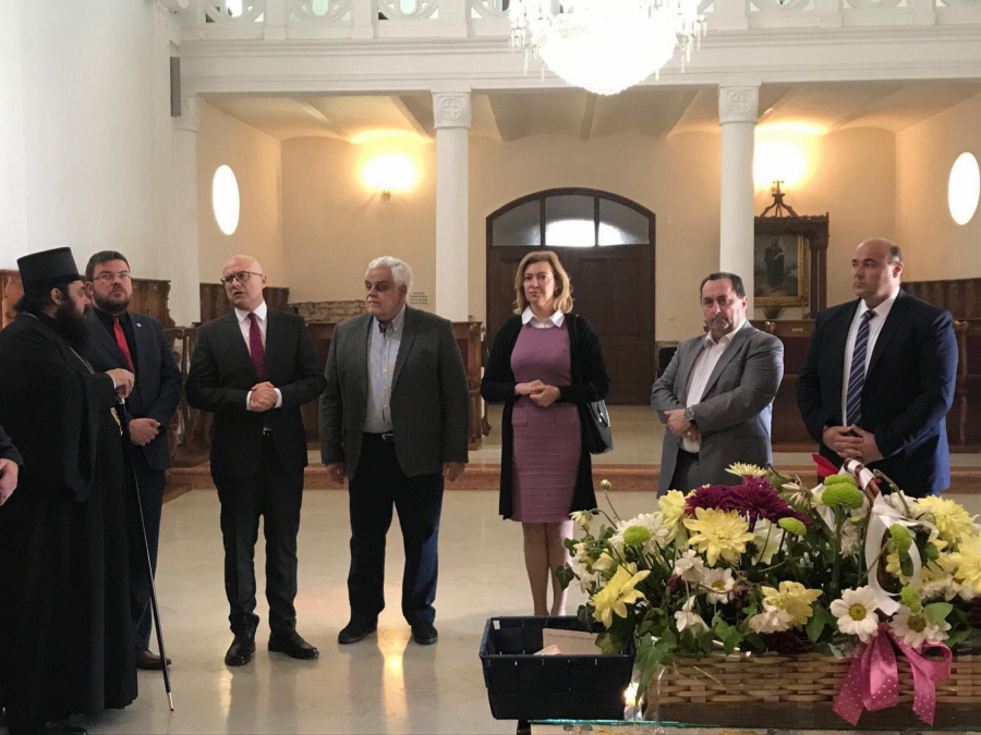 Miloš Vučević posetio Vukovar i sa vladikom Heruvimom obišao srpske institucije na istoku Hrvatske (FOTO)