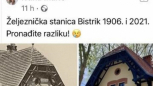 SARAJEVO PROTERUJE ĆIRILICU: Natpis na stanici Bistrik, koji su stavili još Austro-ugari, OBRISAN (FOTO)