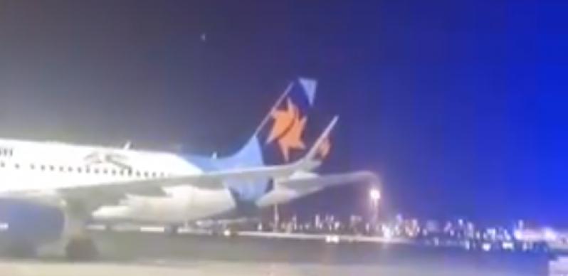 Haos na aerodromu u Izraelu, avioni kruže oko grada i lete između raketa! (VIDEO)
