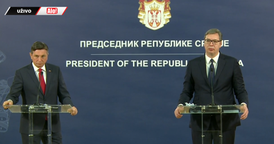 VUČIĆ SA PAHOROM U BEOGRADU: 