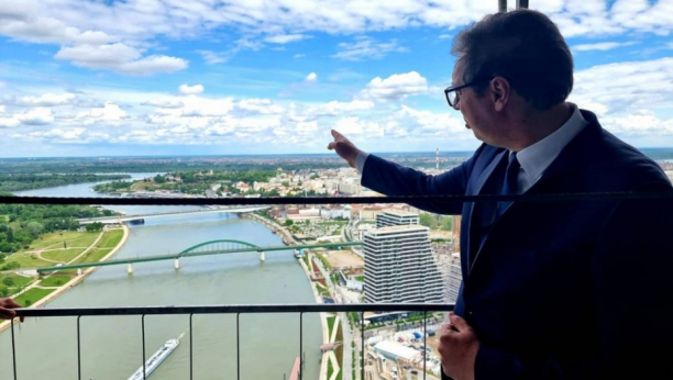 REKORD Vučić otišao na gradilište Beograda na vodi, pa se hitno oglasio na Instagramu (FOTO)