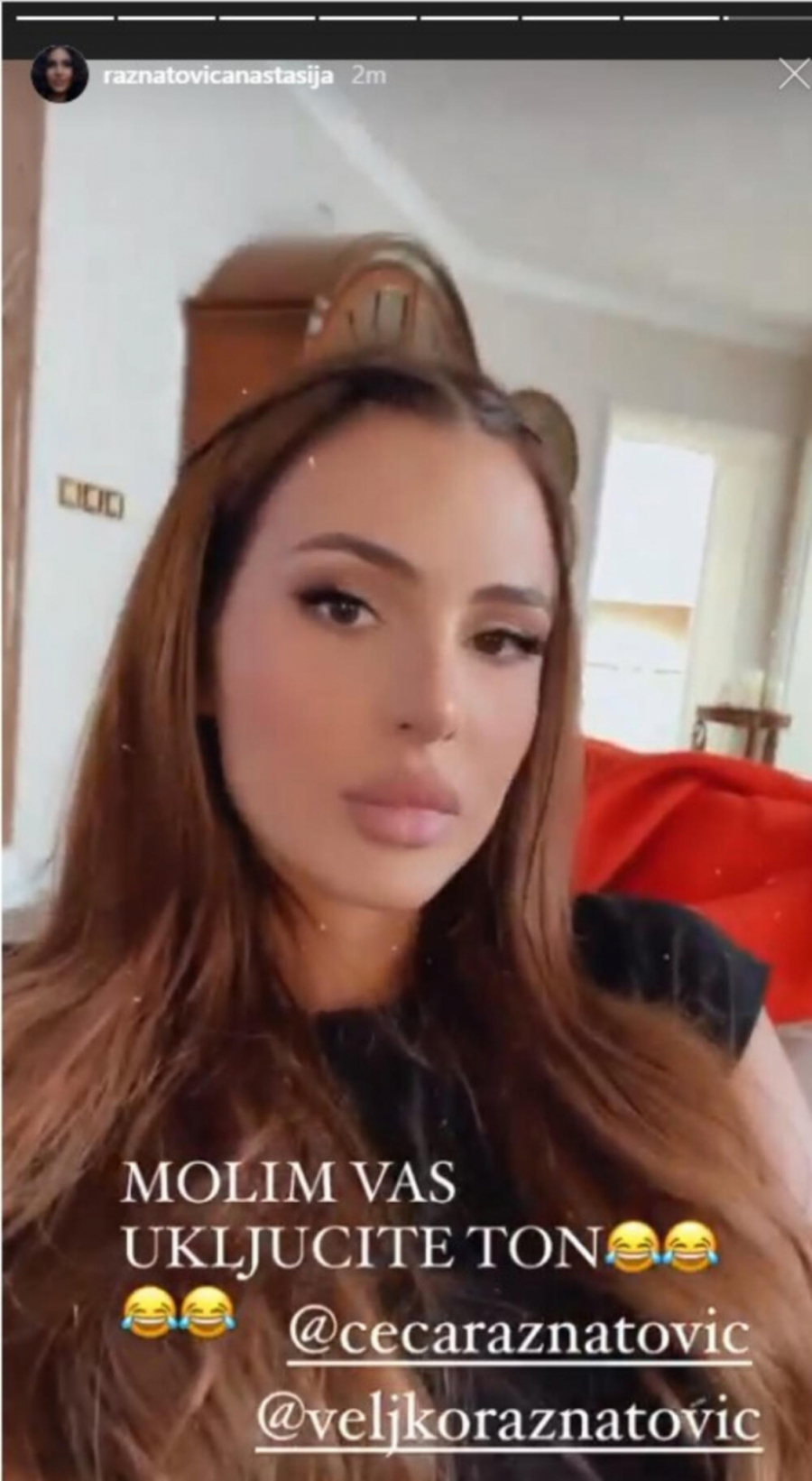 NISAM MU JA BABA! Anastasija podelila najsmešniji snimak iz porodice Ražnatović, Ceca otkrila kako će mali Veljko da je zove! (VIDEO)