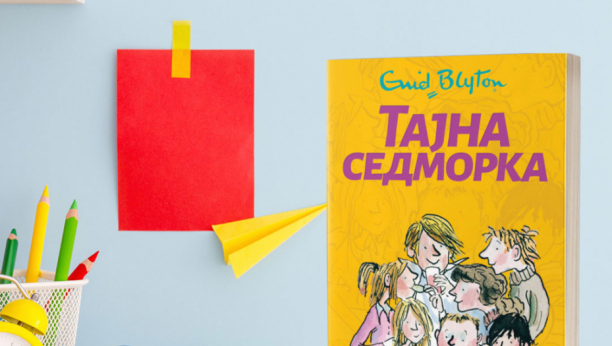 Knjiga za decu Tajna sedmorka autorke Inid Blajton u prodaji