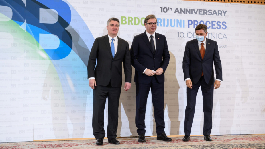 Vučić napustio Brdo kod Kranja: Predsednik krenuo za Brisel, sastaće se sa Stoltenbergom
