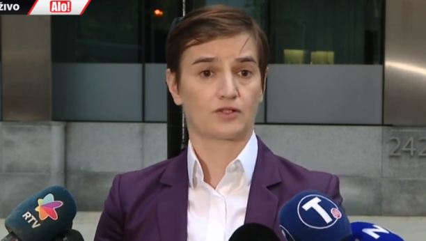 PREMIJERKA BRNABIĆ UPUTILA SNAŽAN APEL Moramo bolje da bismo vratili ŽIVOT