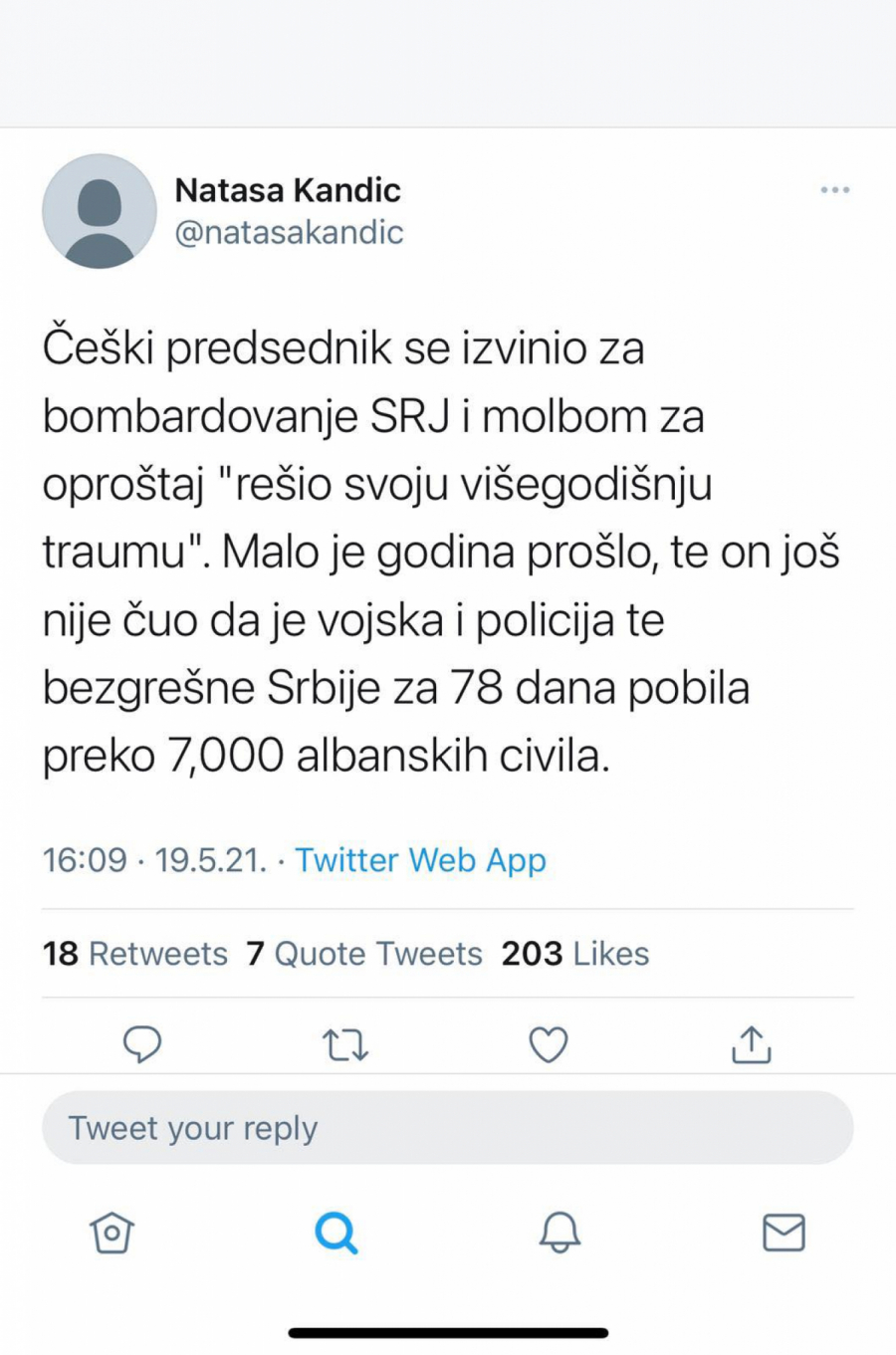 SRAMNO Nataša Kandić udarila na Zemana zato što se pred Vučićem izvinio narodu Srbije!
