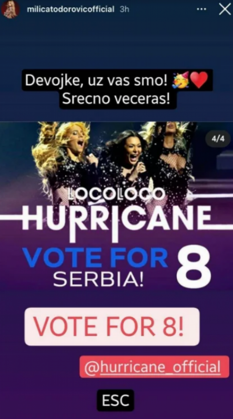 SRPSKA ESTRADA NE SPAVA Celim srcem svi uz Uraganke, Ceca i Lukas oduševili čestitkama!