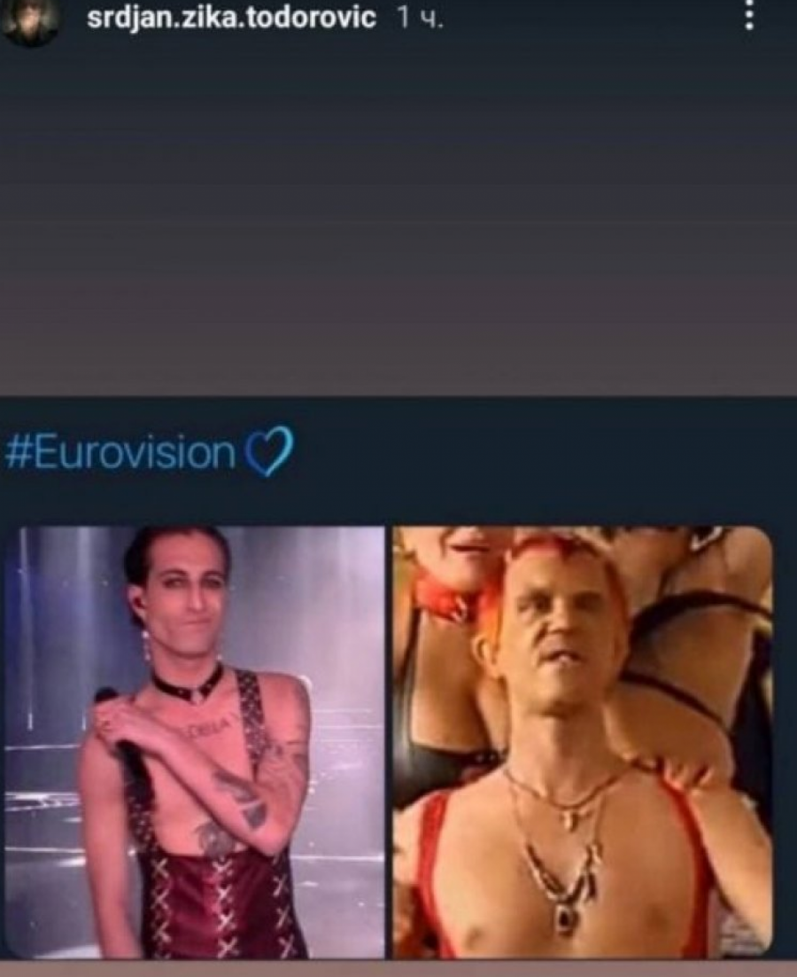 MOŽE BITI SAMO JEDAN Srđan Žika Todorović usijao internet objavom, pobednicima Evrovizije originalnost nije jača strana!