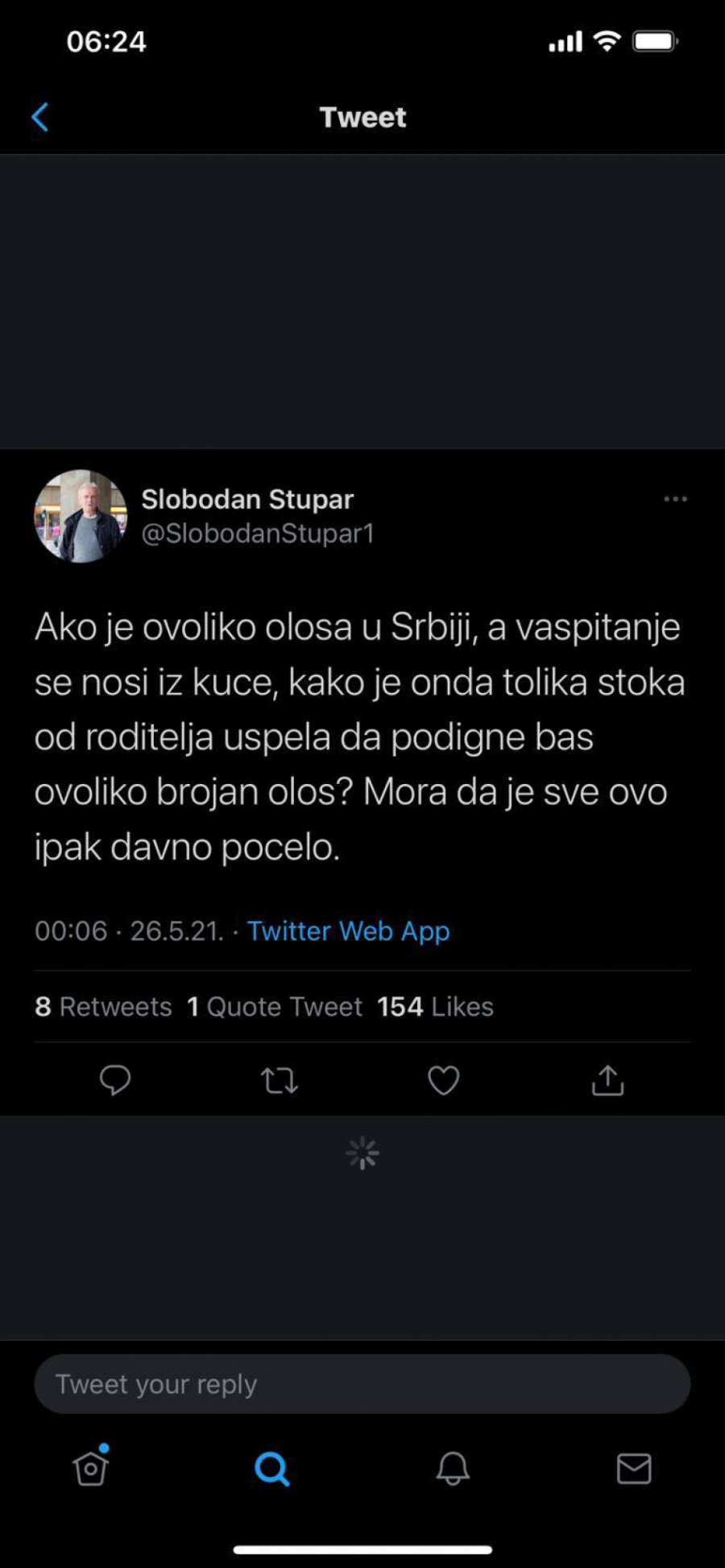 Đilasov najdraži novinar Slobodan Stupar pljunuo na srpski narod: Roditelji u Srbiji su stoka!