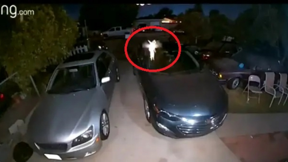 PRETRNULI SU KADA SU JE UGLEDALI Stvorenje nalik vili uočeno je na sigurnosnoj kameri jedne kuće (VIDEO)