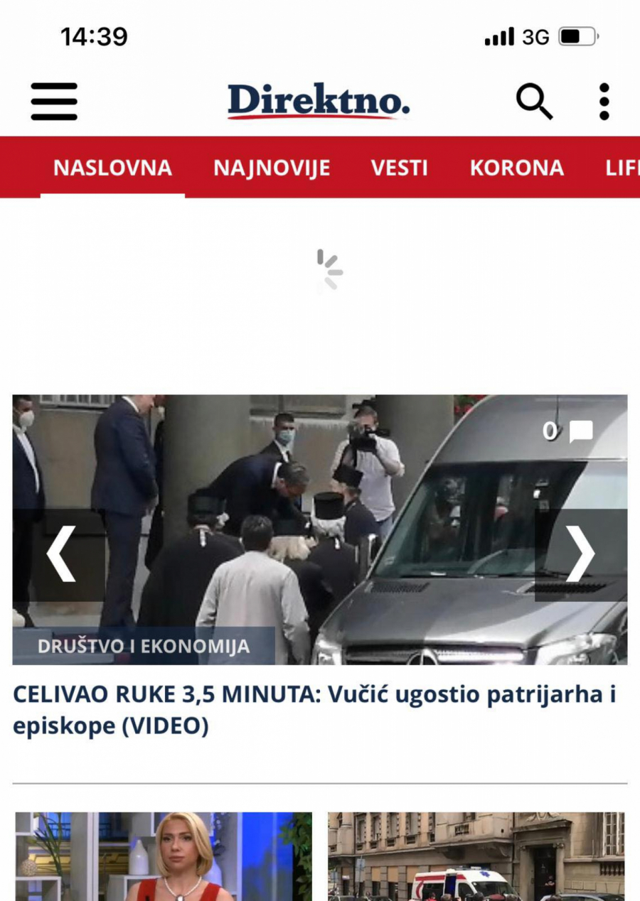 SRAMNO Đilasov sajt napao predsednika Vučića jer uvažava patrijarha! (FOTO)