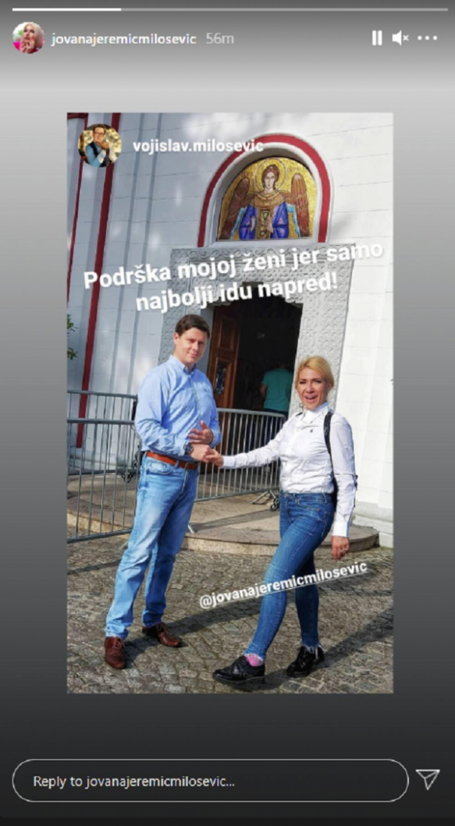 NIJE MOGAO DA IZDRŽI Dok nacija bruji o njenom otkazu oglasio se muž Jovane Jeremić, oduševiće vas reči koje je uputio supruzi (FOTO)