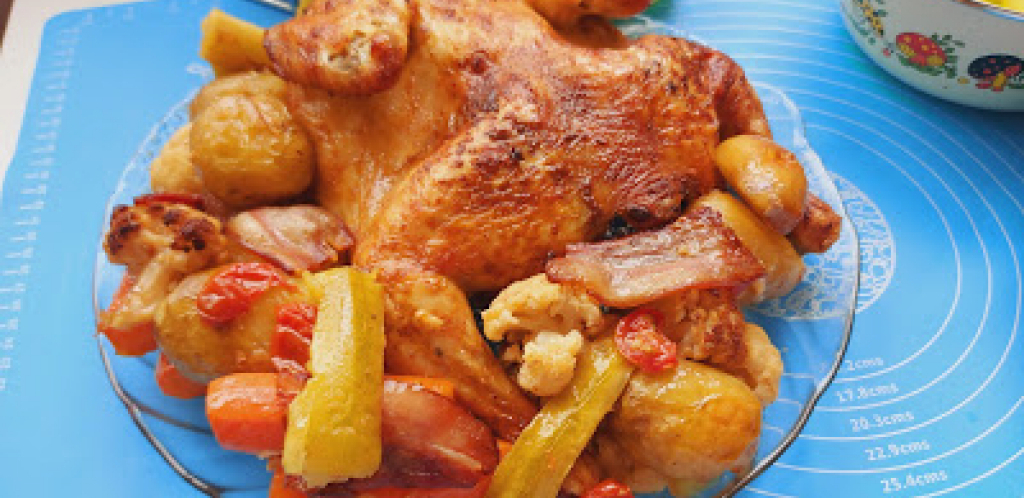 PRSTE DA POLIŽETE! Vrhunsko pečeno pile sa krompirom i soja sosom