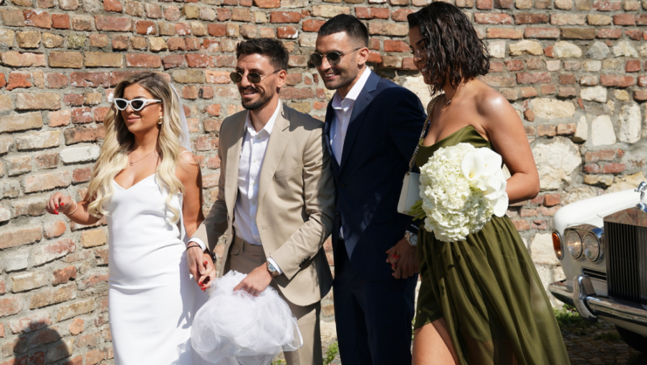 SVE PRŠTI OD GLAMURA! Oženio se naš reprezentativac, pogledajte kako je to izgledalo! (FOTO GALERIJA)