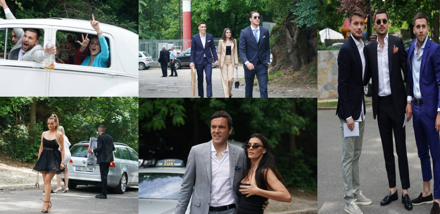 ONI SU DOŠLI NA MITROVIĆEVU SVADBU! Pogledajte ko se sve pojavio na veselju našeg golgetera! (FOTO GALERIJA)