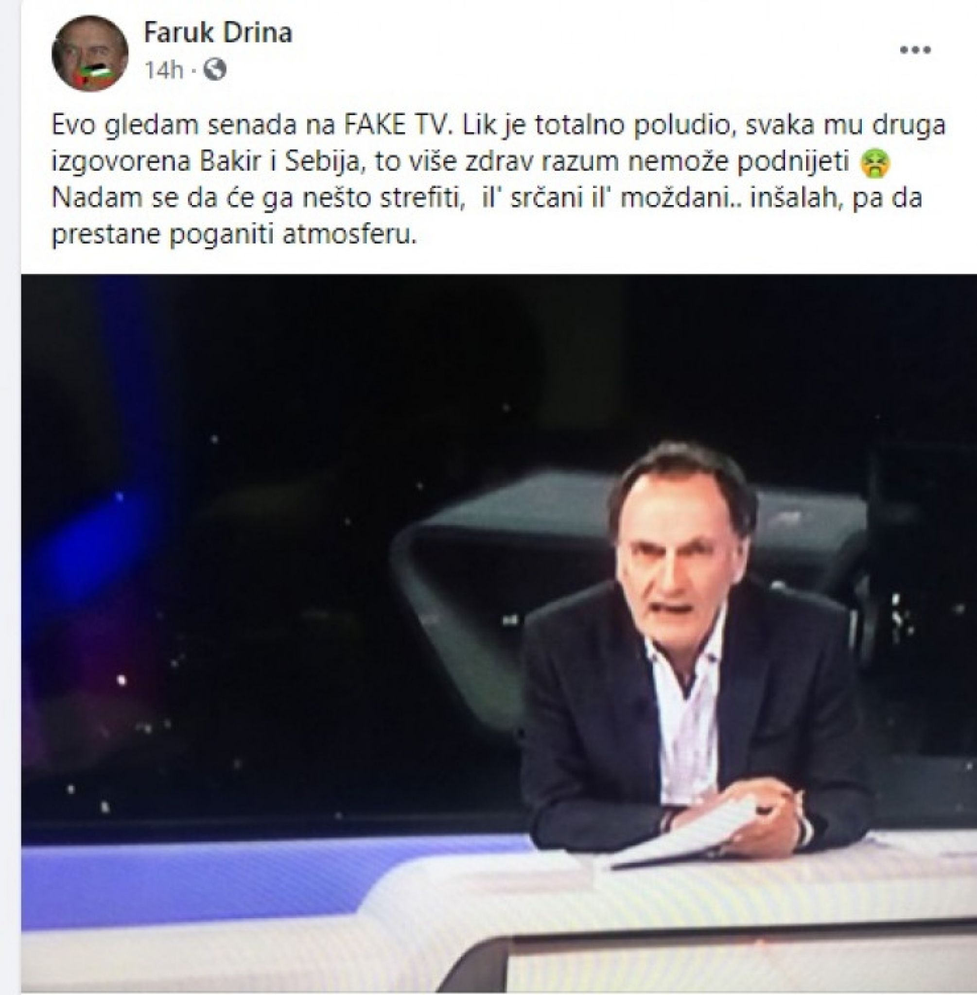 BAKIROVI BOTOVI DALI ČITULJU HADŽIFEJZOVIĆU Intervjuisao je Vučića, a sad mu šalju jezive poruke (FOTO)