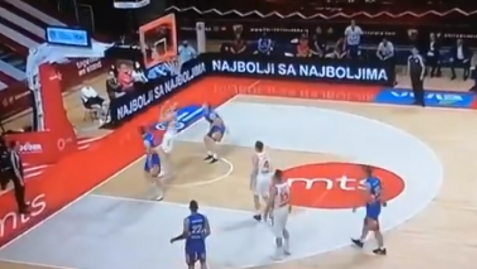 NEVEROVATNO! Košarkaš Zlatibora ovim potezo šokirao igrače Crvene zvezde!