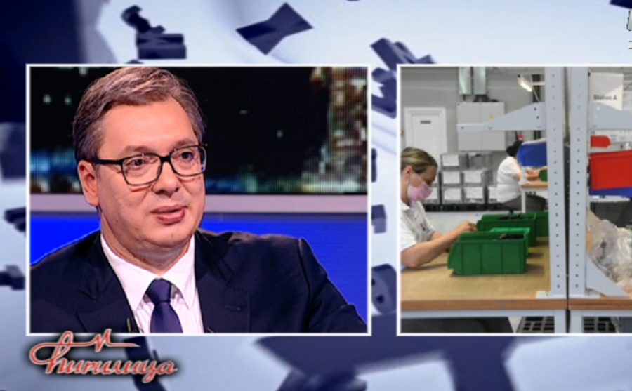 PREDSEDNIK SRBIJE U ĆIRILICI Vučić: Strane sile hoće da izvrše pritisak, ali za Srbiju nema panike oko Kosova