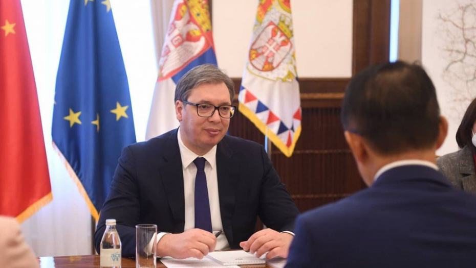VELIKA VEST ZA SRBIJU Vučić obavio veoma važan sastanak sa kineskim gigantom, prisutna i Čen Bo (FOTO)