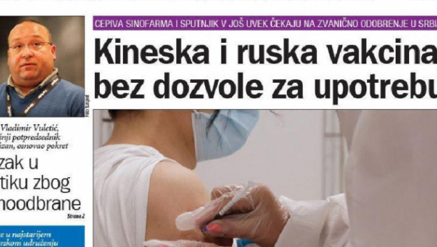 Đilas lagao narod da vakcina nema i da ih ne treba primiti, pa stajao u redu po kiši da primi rusku! Sada opet građanima plasira LAŽI (FOTO)