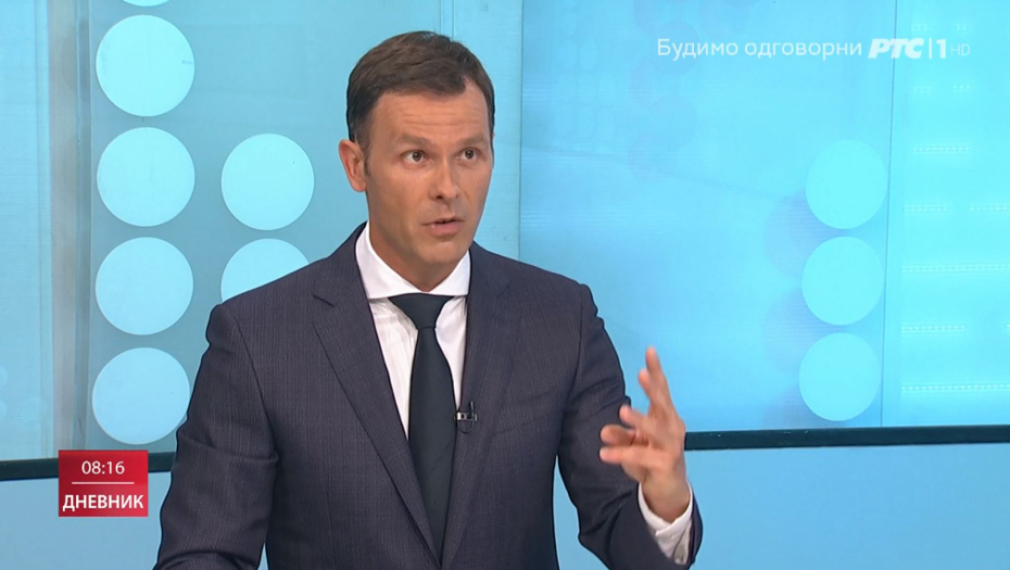 Siniša Mali u Dnevniku RTS