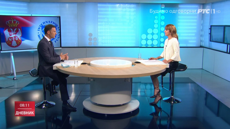 Siniša Mali u Dnevniku RTS