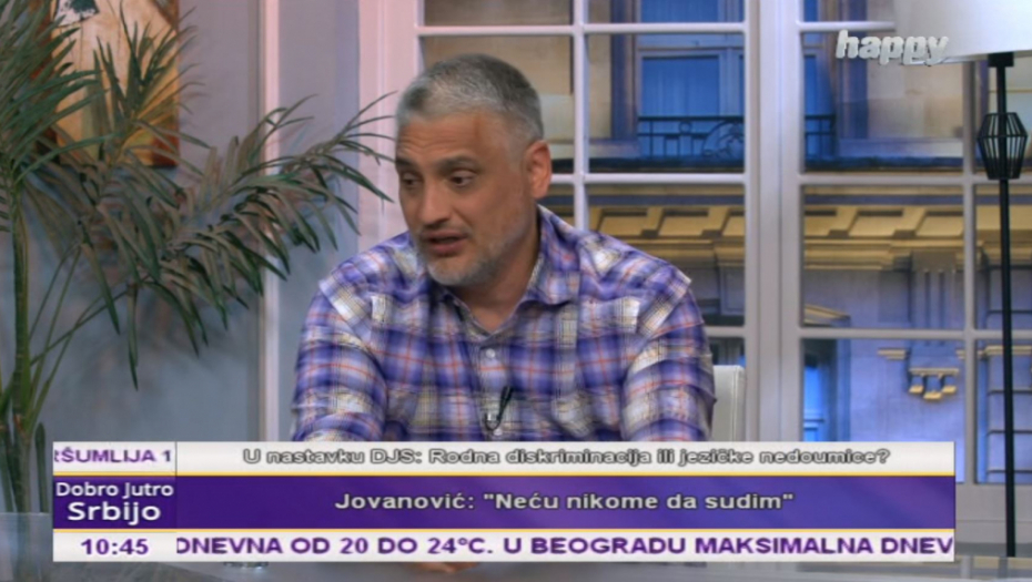 Čedomir Jovanović i Milomir Marić - Jutarnji program Dobro jutro Srbijo na TV Happy